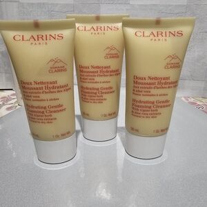 Clarins Gentle Foaming Cleanser Trio - 30ml Eaxh
